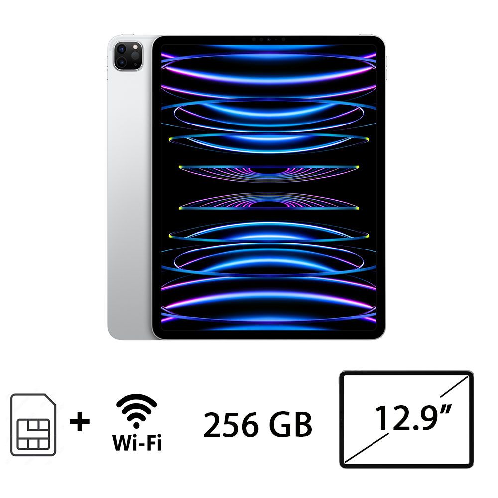 IPAD PRO 12.9 (6AGEN) WI-FI CELL 256GB SLV/2Y