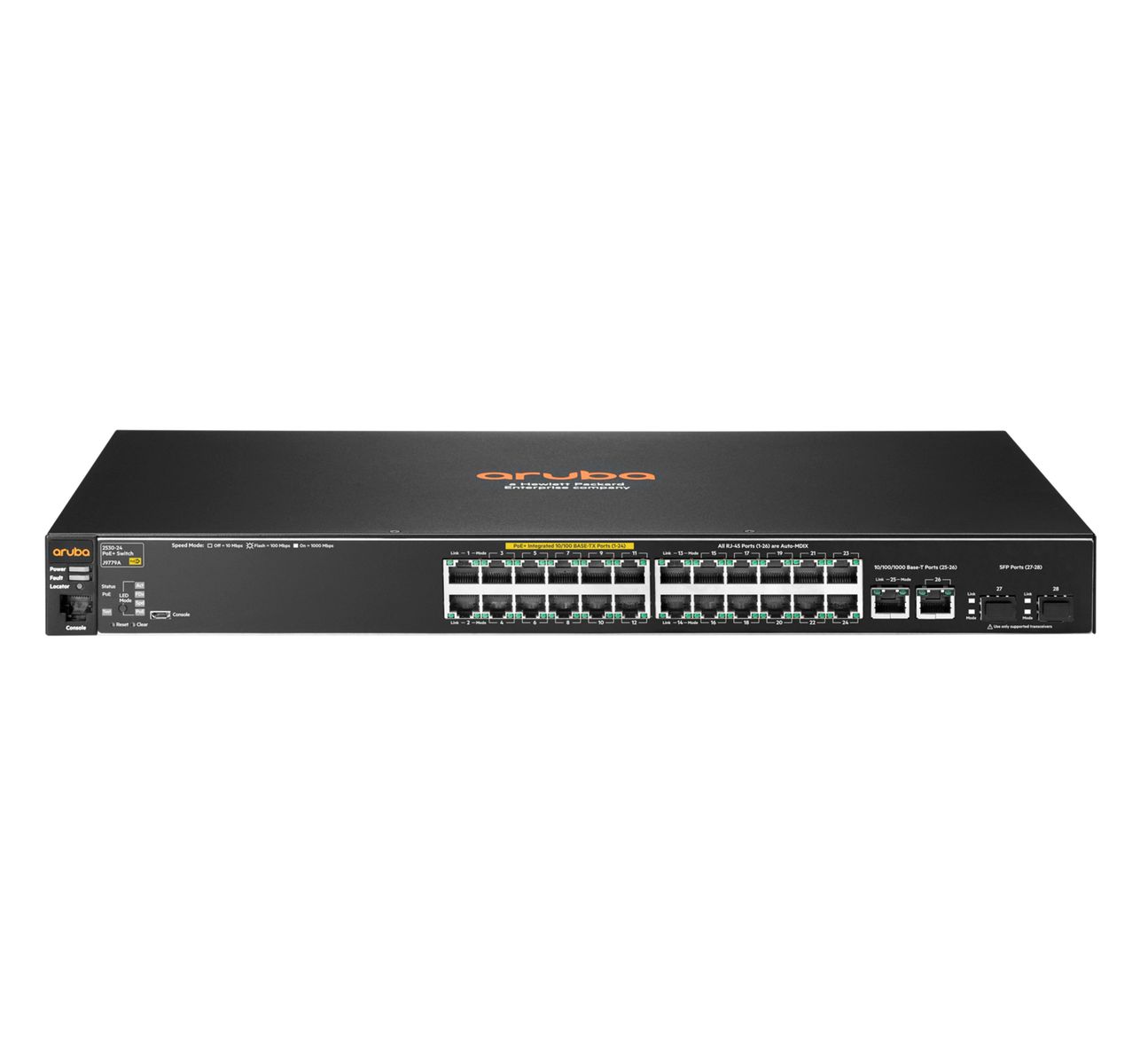 ARUBA SWITCH ETHERN 2530-24 24FE POE+ LAY2 RACK-1