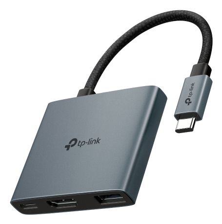 USB TYPE-C 3-PORT HUB, 1 × USB-C CONNECTOR,1 × HDM