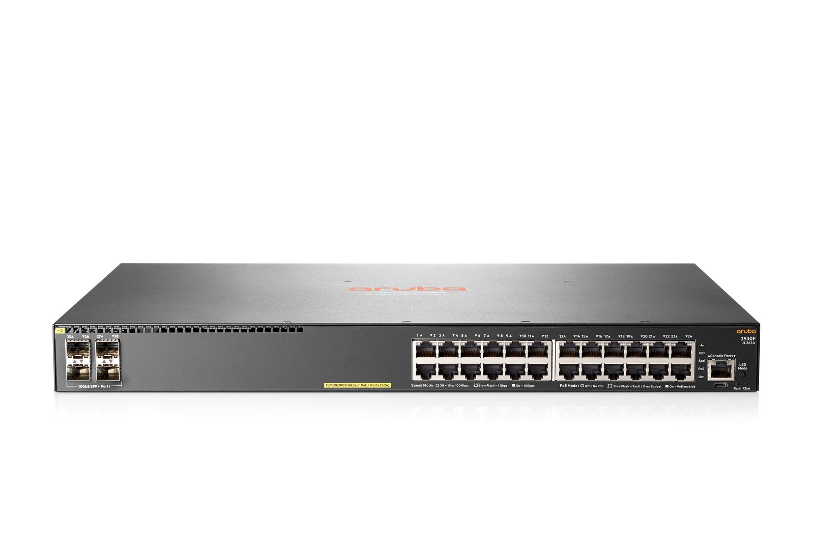 ARUBA 2930F 24G POE+ 4SFP+ T SWCH
