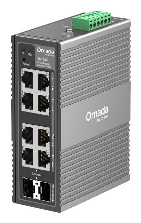 OMADA 8-PORT GIGABIT INDUSTRIAL EASY MANAGED SWITC