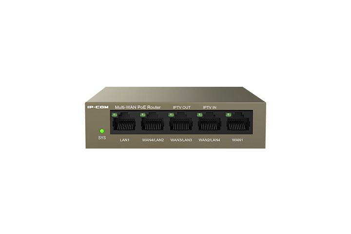 5 PORT CLOUD POE ROUTER / AP CONTROLLER MAX 4 WAN