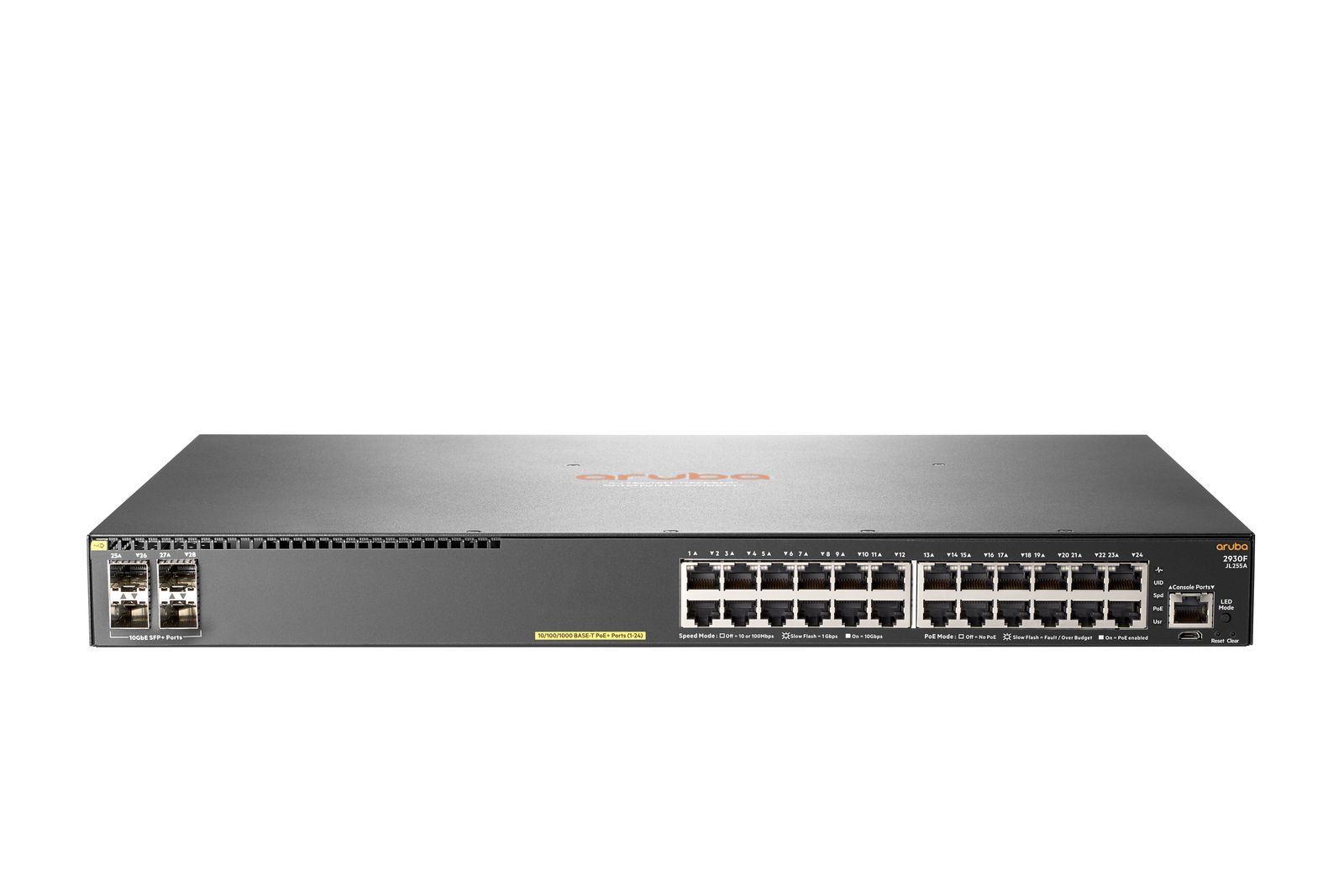 ARUBA 2930F 24G POE+ 4SFP+ SWCH