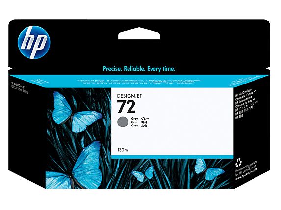 HP 72 130ML GRAY INK CARTRIDGE