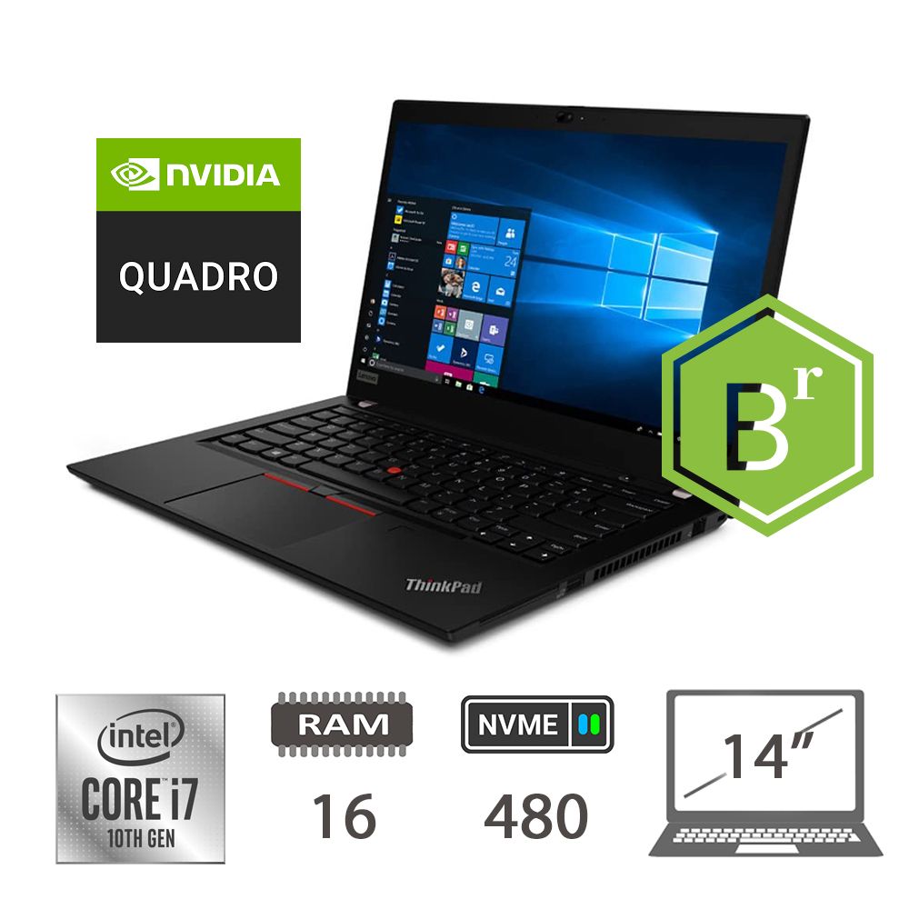 LENOVO P14S I7-10510U/16/NVME480/P520/14/W10P/2Y B