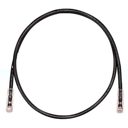 COPPER PATCH CORD UTP CAT.6 BLACK MT.2