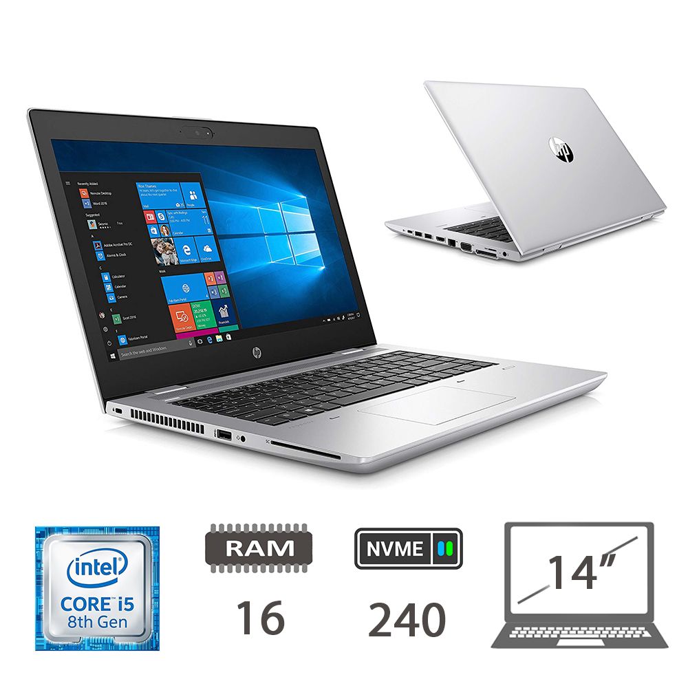 HP 640 G4 I5-8350U/16/NVME240/W11P/14/2Y B