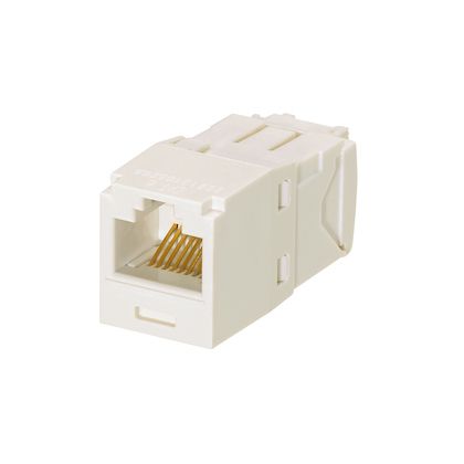 Mini-Com Module Cat.6 UTP White TG Style(24 Pk.)