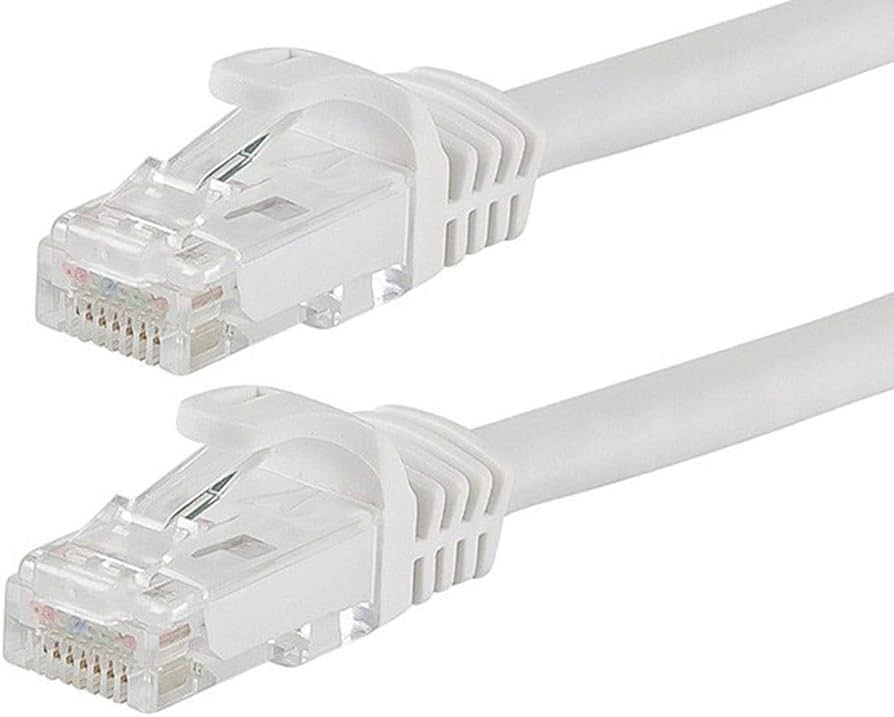 Patch cord Cat.6 UTP 26AWG Bianco mt.15