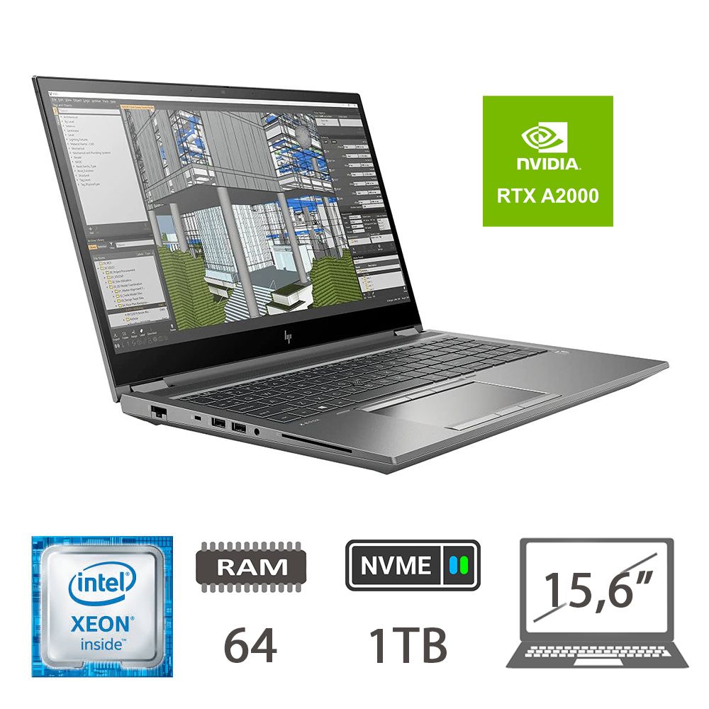 HP ZBOOK FURY 15 G8 W-11955M/64/NVME1TB/A2000/W11P