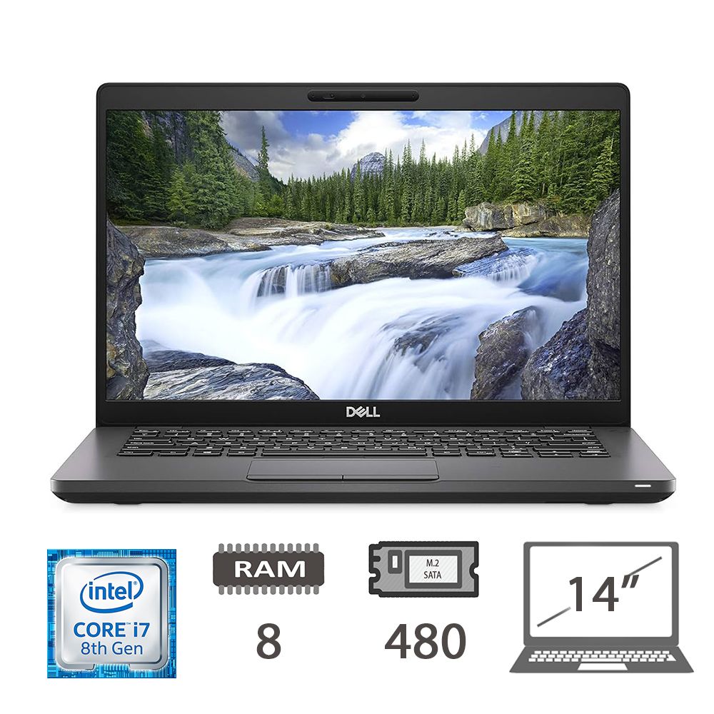 DELL LATITUDE 5400 - I7-8565U/8/480M2/14/W10P/2Y