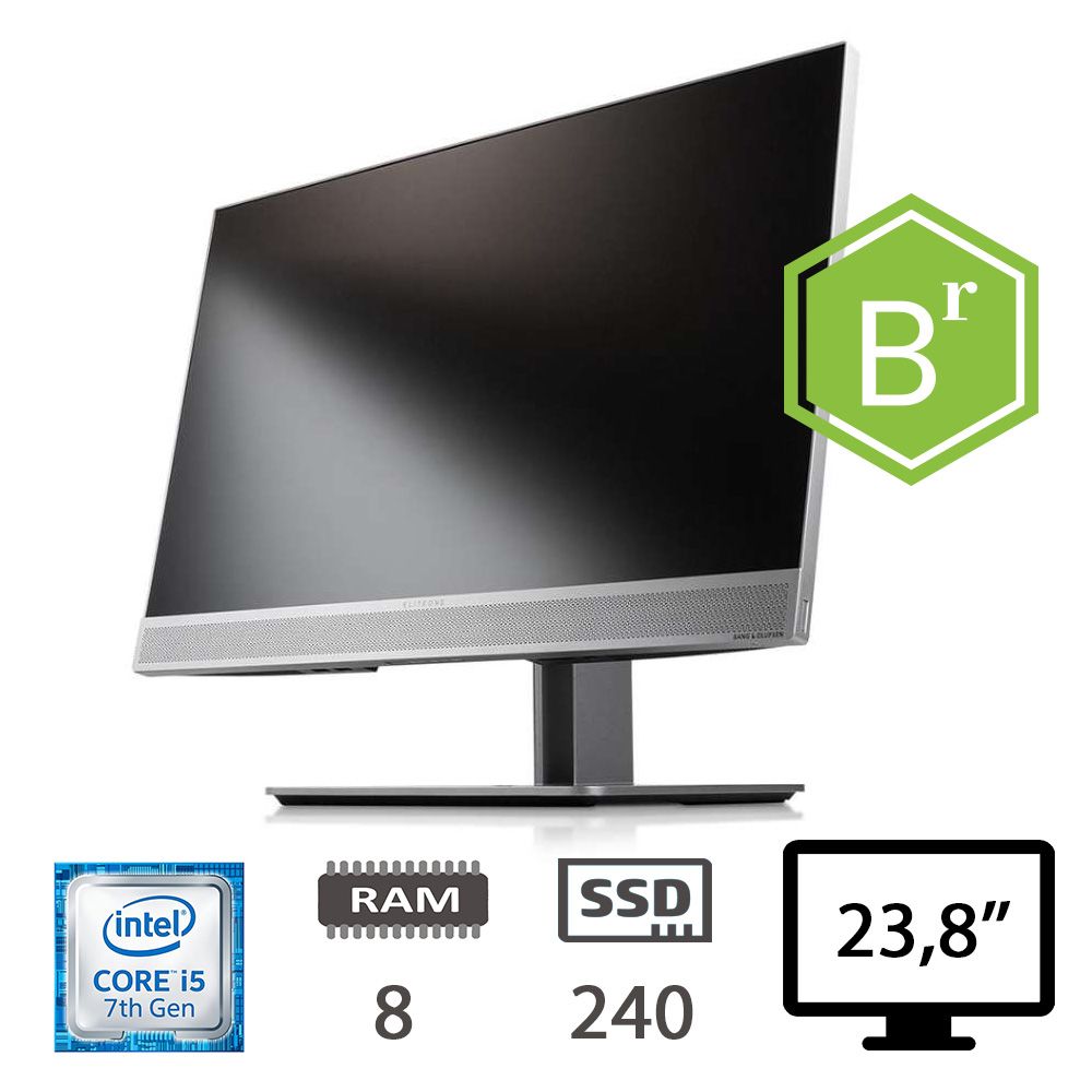 HP 800 G3 AIO I5-7500/8GB/SSD240/23/W10P/2Y B