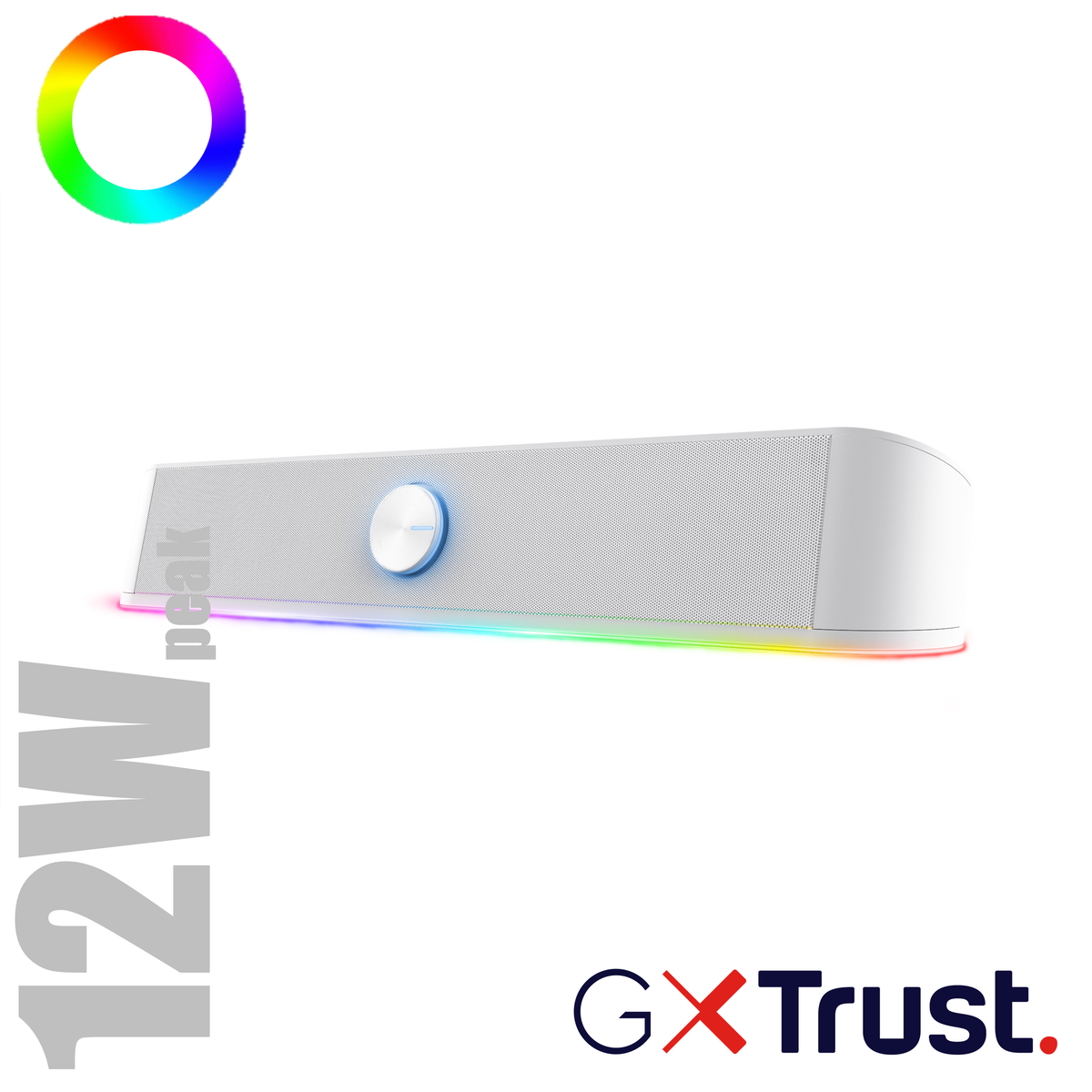 GXT619W THORNE RGB SOUNDBAR WHT