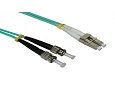 PATCHCORD DUPLEX LC/ST MM 50/125 OM3 Mt.2 aqua