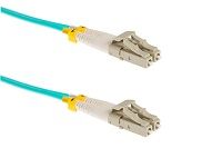 Patchcord Duplex LC/LC 50/125 OM3 mt.20 aqua