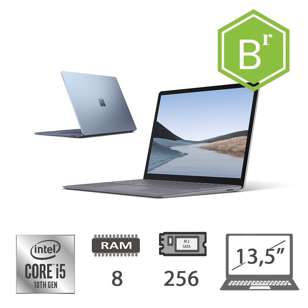 SURFACE 3 I5-1035G7/8/256/13/W10P/2Y SILVER B