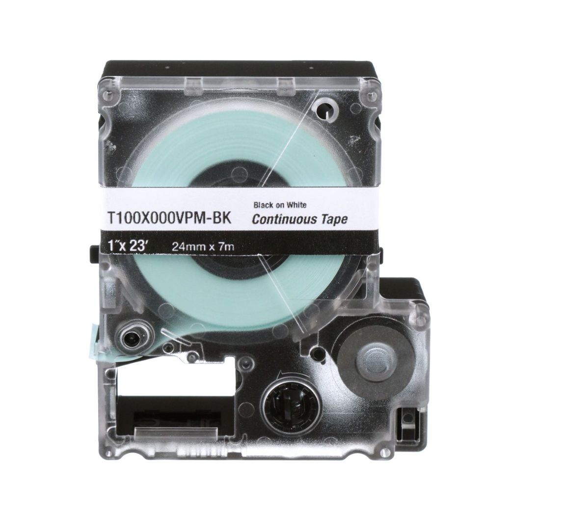 Cassetta a nastro Black on White Vynil 1''(24mm)