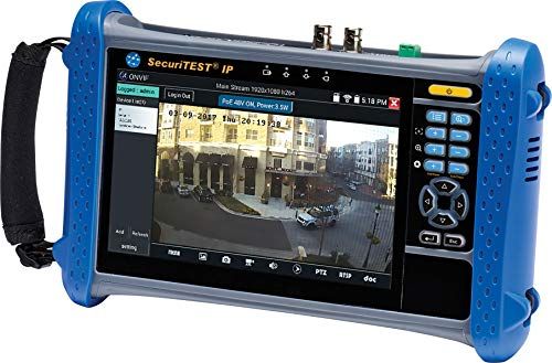 SecuriTEST IP Tester CCTV Digitale/Analogico/Coax