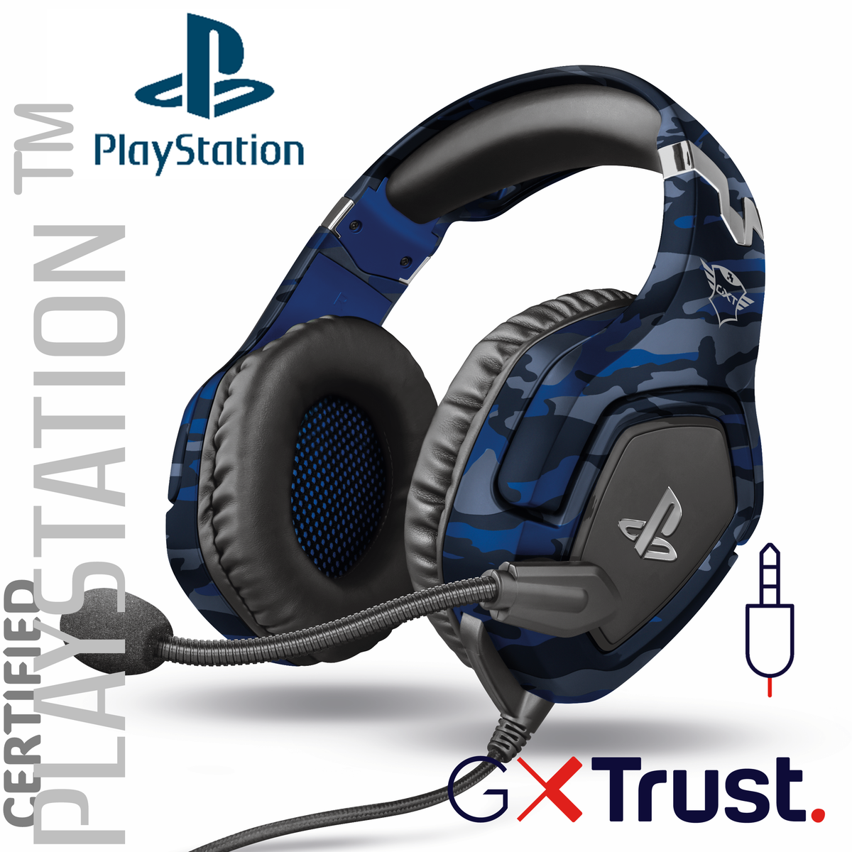 GXT 488 FORZE-B PS4 HEADSET BLUE