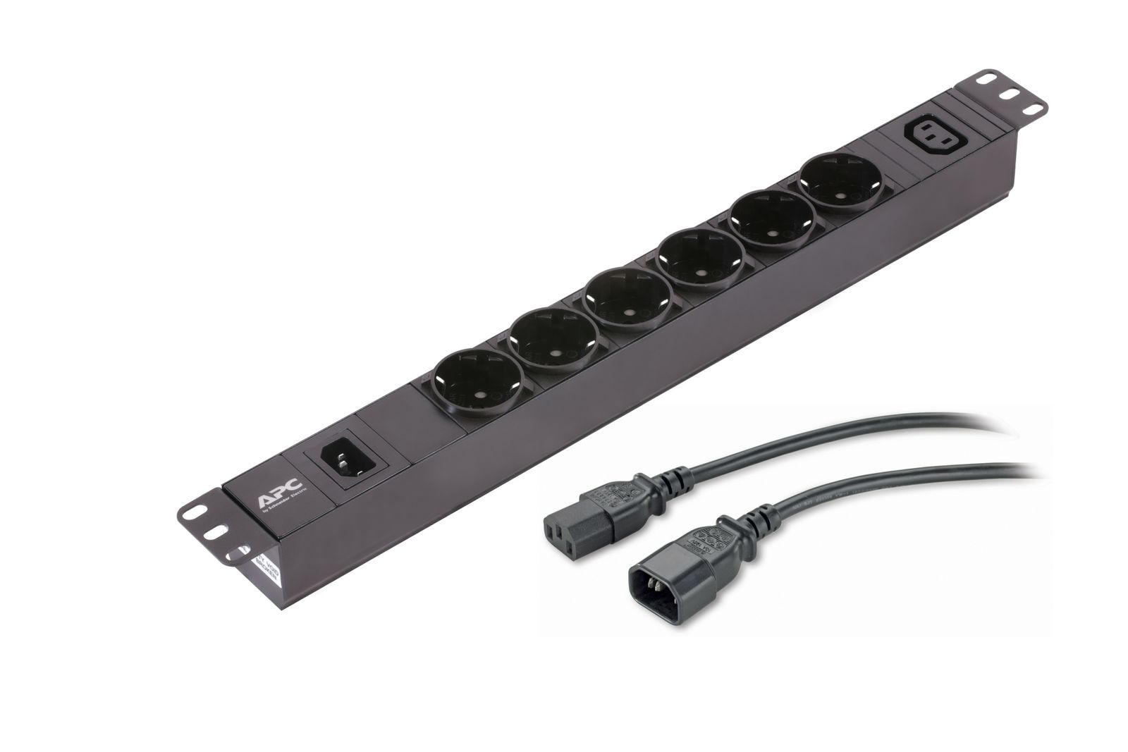 EASY PDU, BASIC, 1U, 10A, 230V, (6)SCHUKO (1)C13