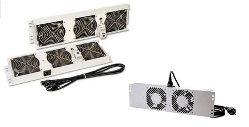 Gruppo con 2 Ventole e Termostato Nero