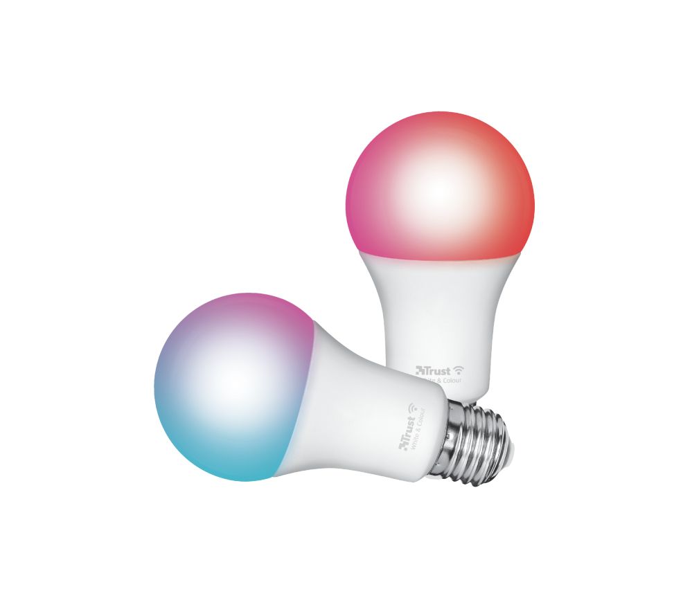 E27 DUO-PACK LED RGBCW WI-FI