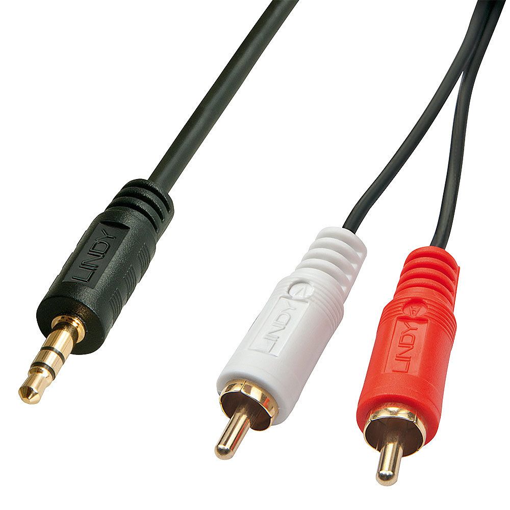 CAVO AUDIO 3.5MM M 2XRCA M 2M