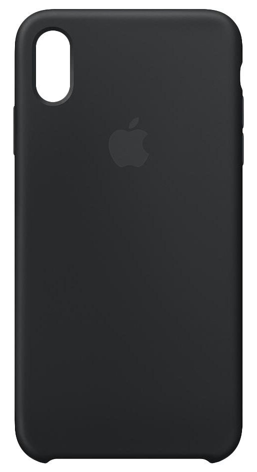 IPHONE XS MAX SILICONE CASE BLACK