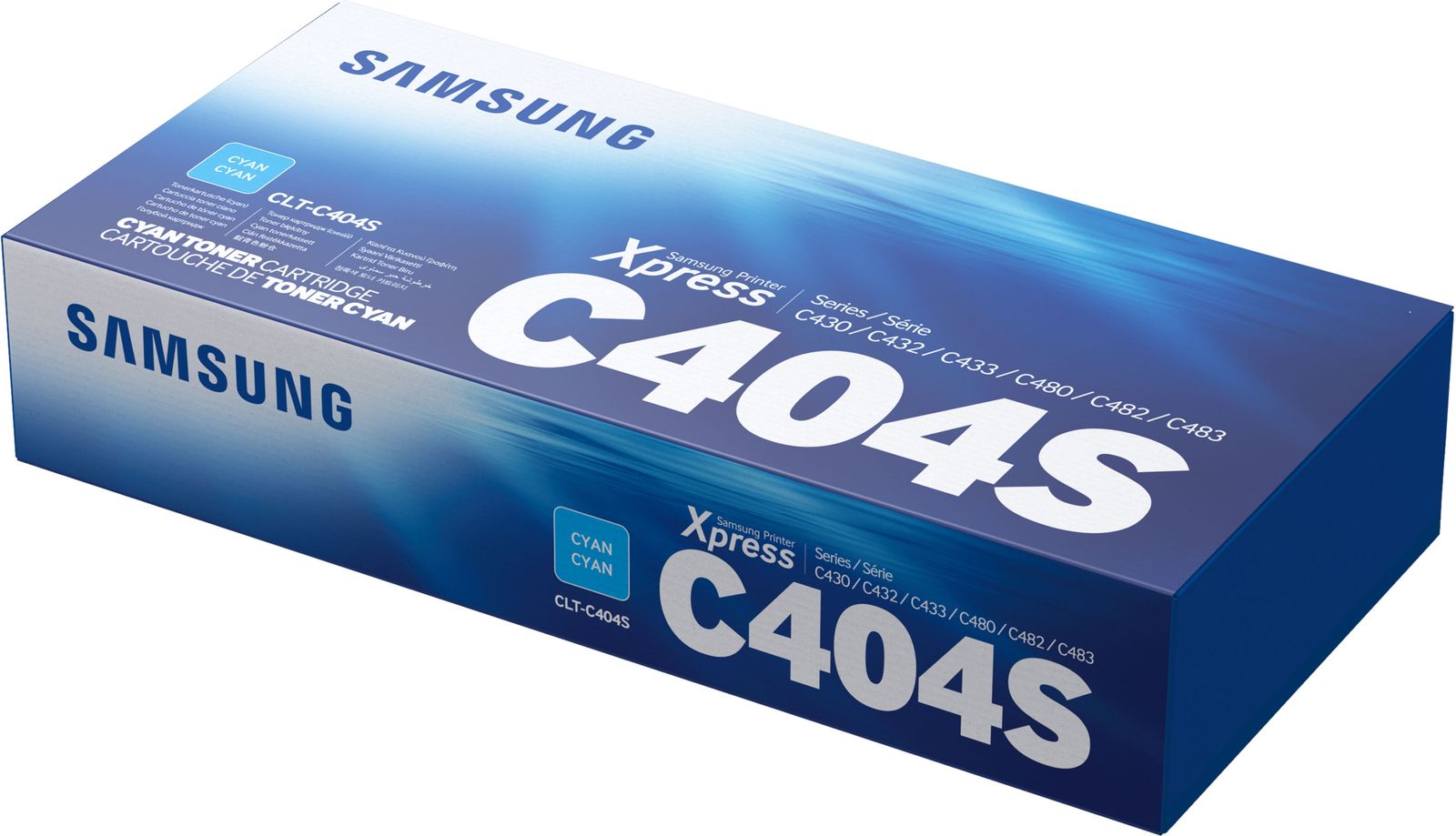 SAMSUNG CLT-C404S CYAN TONER CARTRIDGE