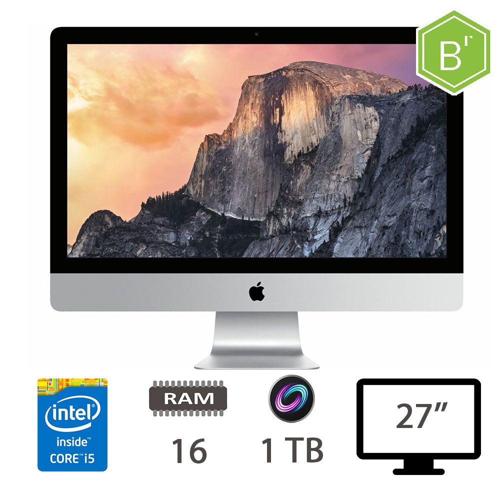 IMAC 27 5K (L14)I5-4690/16/1FD/R9M295X/2Y - B