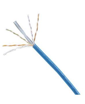 Cavo Cat.6 UTP 24AWG Blu LSZH Eca (mt.305)