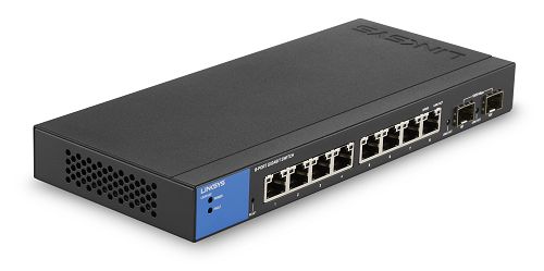 8-PORT MANAGED GIGABIT SWITCH 2 1G SFP TAA