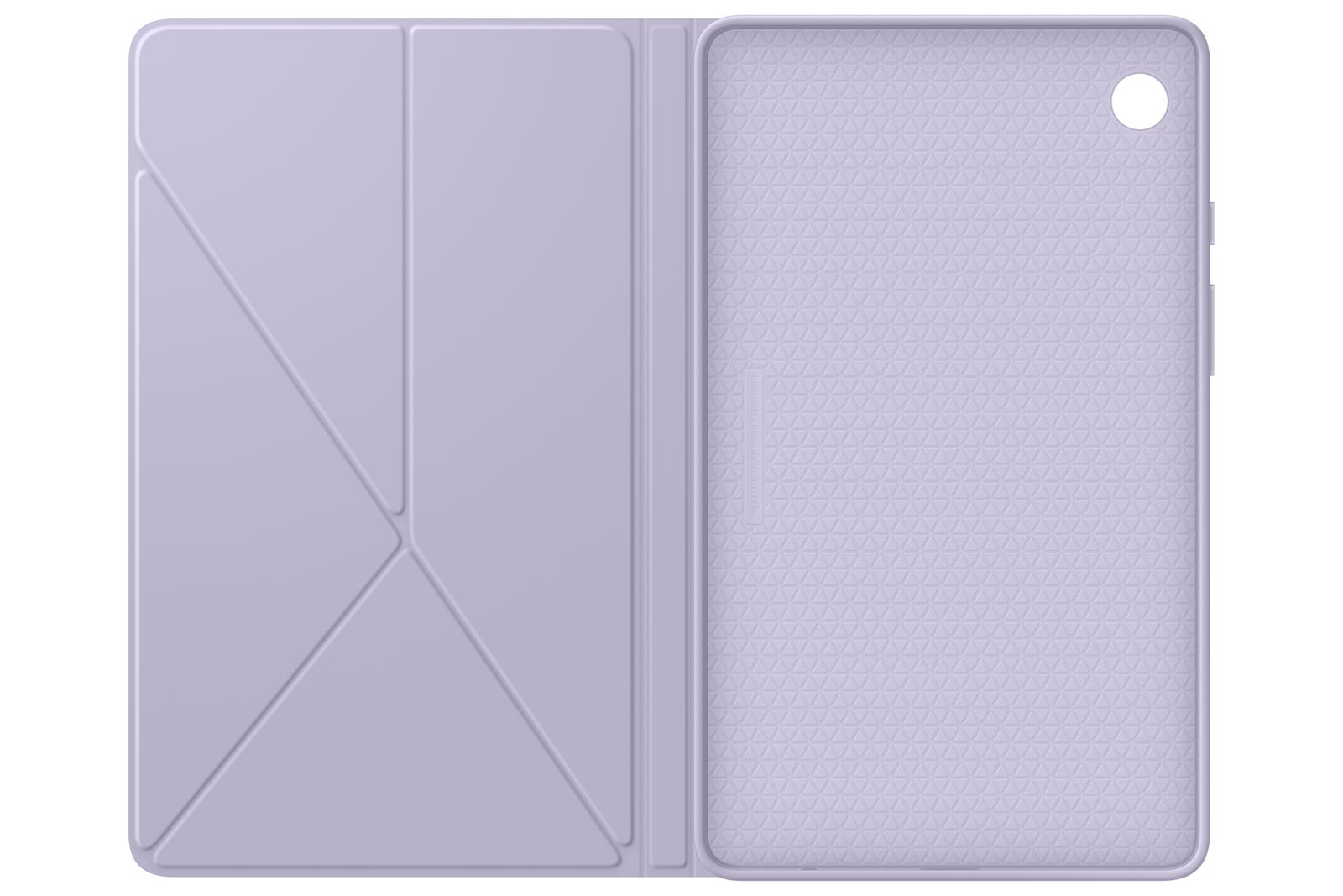 Book Cover white Galaxy Tab A9
