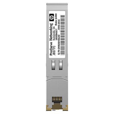 HPE X120 1G SFP RJ45 T TRANSCEIVER