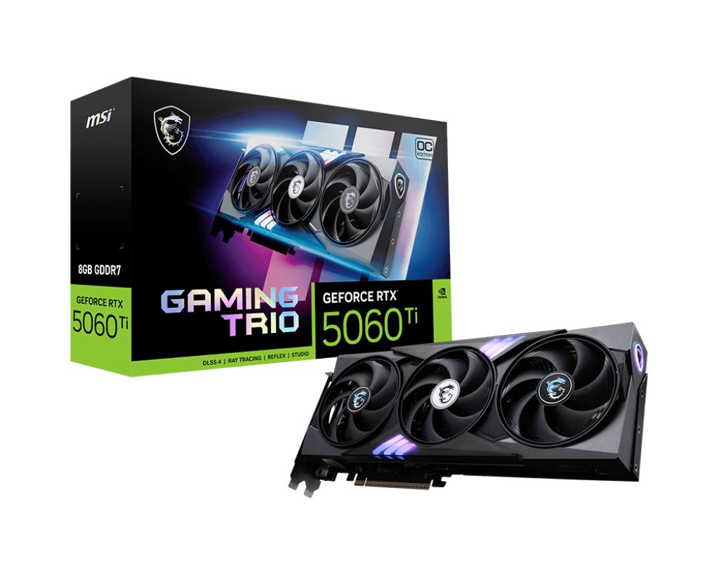 MSI VGA GEFORCE RTX 5060 TI 8G GAMING TRIO OC