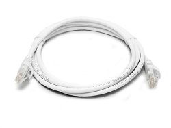 Patch cord Cat.6 UTP 26AWG LSZH Bianco mt.1,5