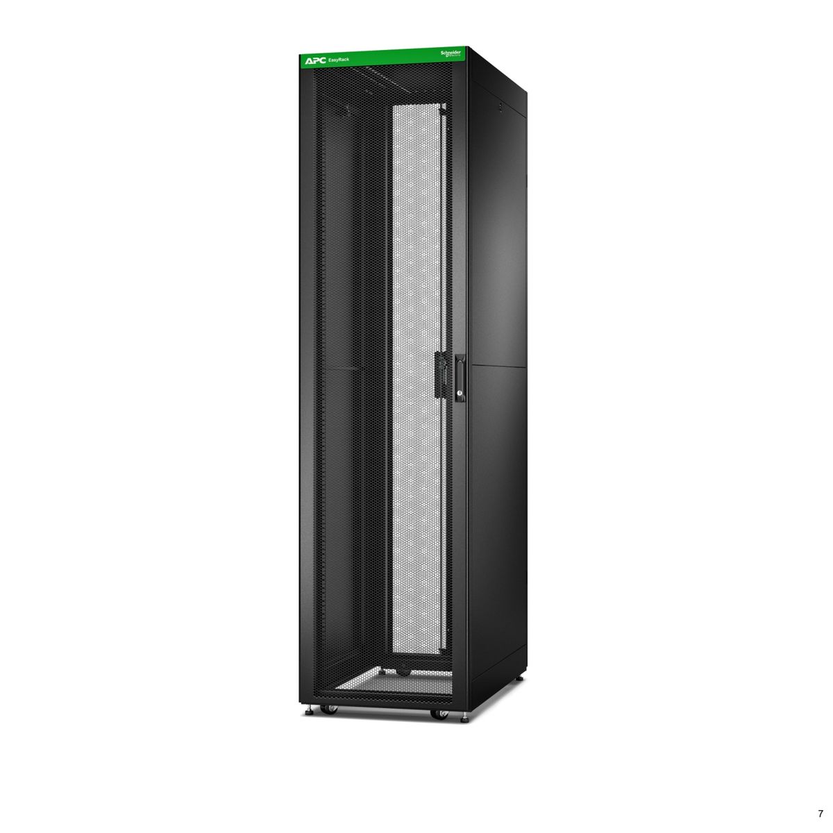 EASY RACK 600MM/48U/1000MM WITH SIDE PANEL,BLACK