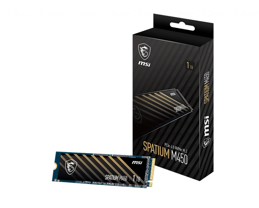 MSI SSD SPATIUM M450 PCIE 4.0 NVME M.2 1TB