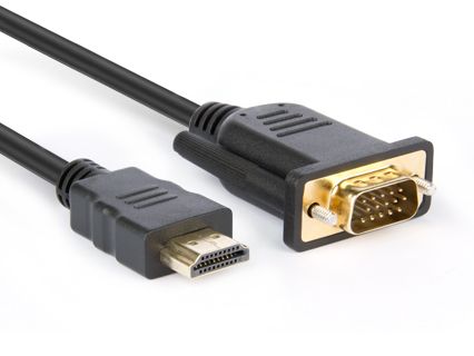CAVO ADATTATORE HDMI A VGA M 180 CM