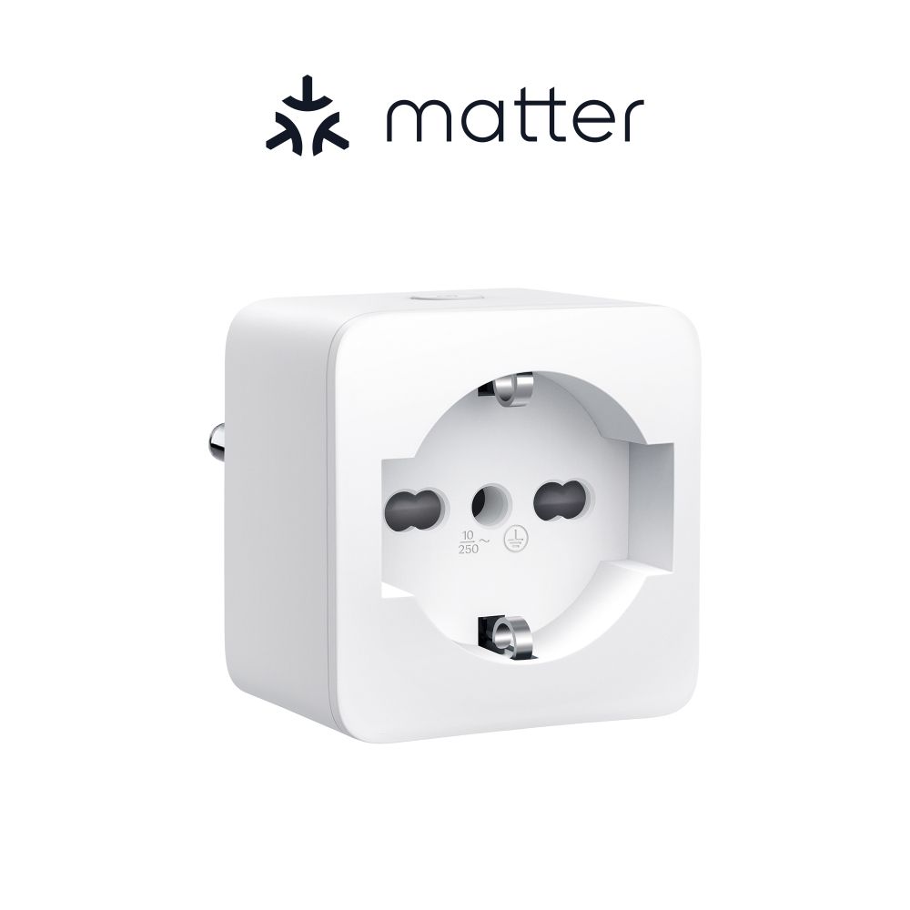 MINI SMART WI-FI PLUG, ENERGY MONITORING, MATTER,
