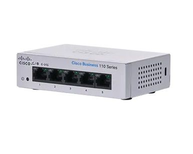 CBS110 UNMANAGED 5-PORT GE, DESKTOP, EXT PS