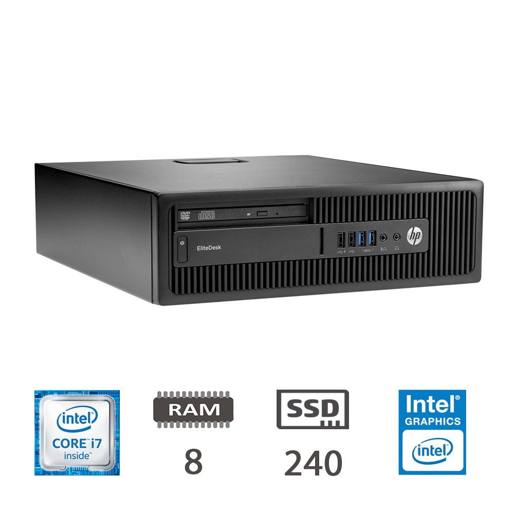 HP PRODESK 600 G2 SFF I7-6700/8/SSD240/DVD/W10P/2Y