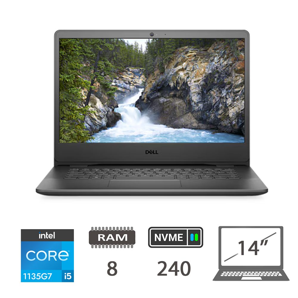 DELL 3400 - I5-1135G7/8/NVME256/W11P/2Y