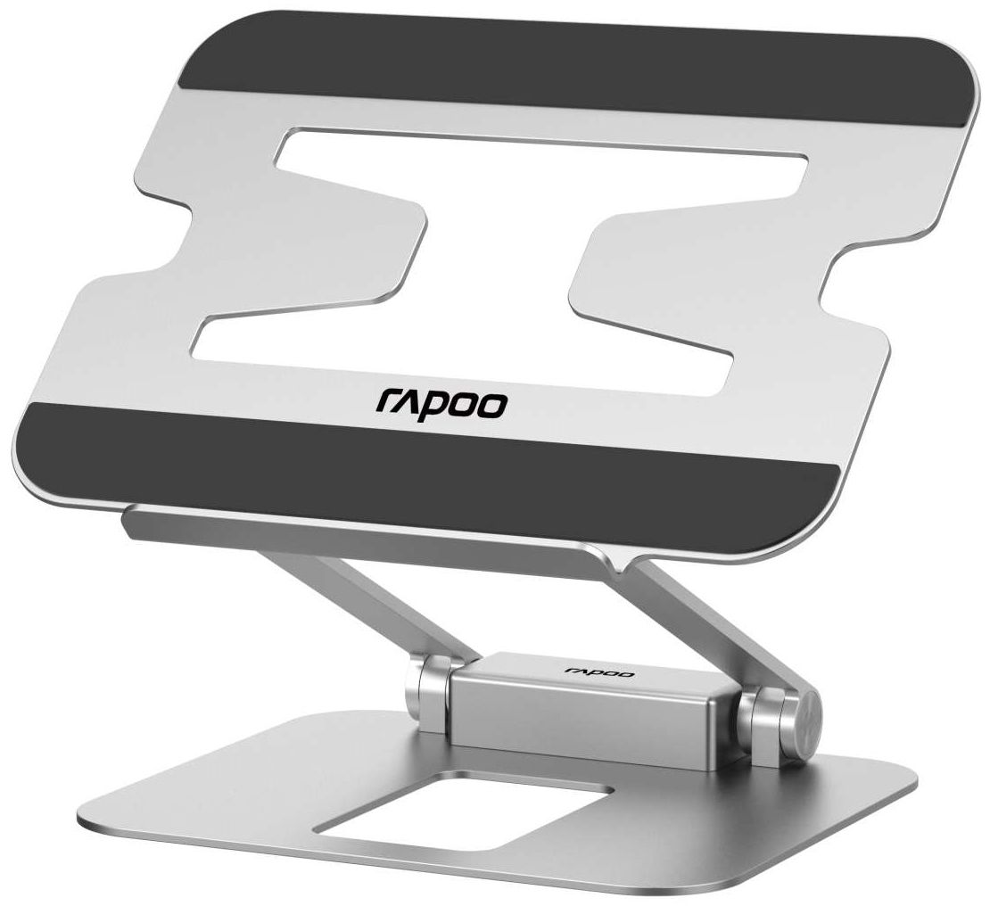 UCS-5001 NOTEBOOK STAND WITH USB-C HUB SILVER