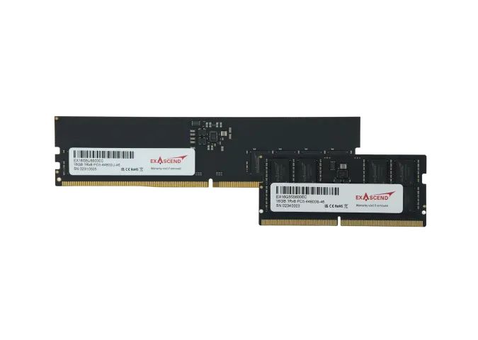 EXASCEND SODIMM DDR5 16GB STANDARD TEMPERATURE