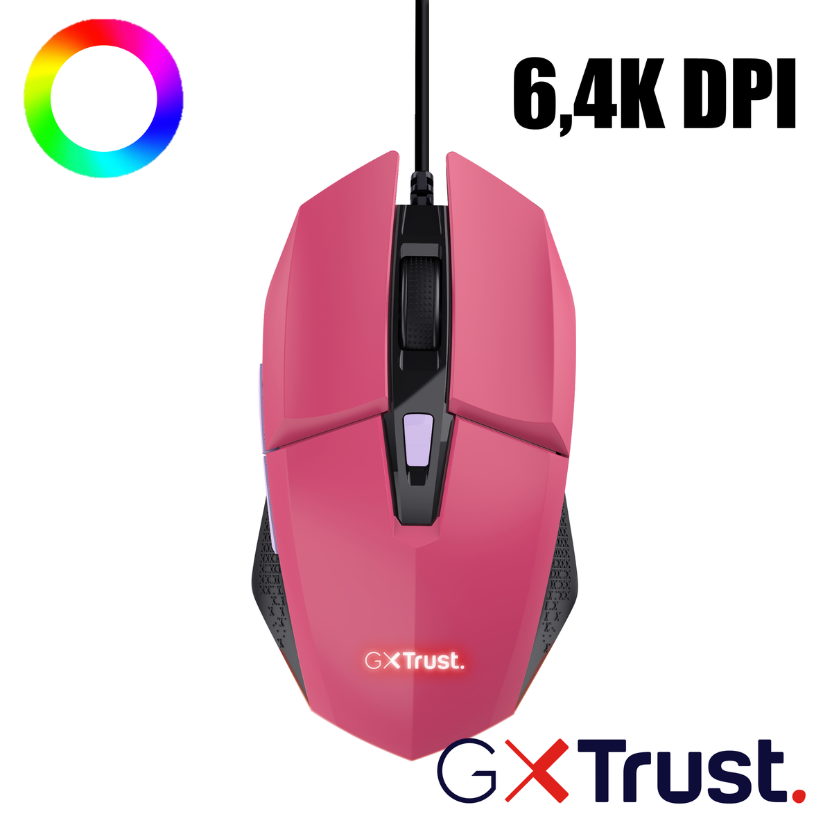 GXT109P FELOX GAMING MOUSE PINK