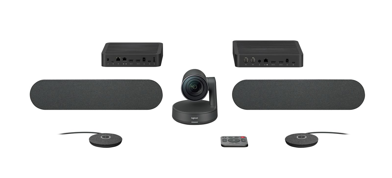 LOGITECH RALLY PLUS ULTRA-HD CONFERENCECAM - BLACK