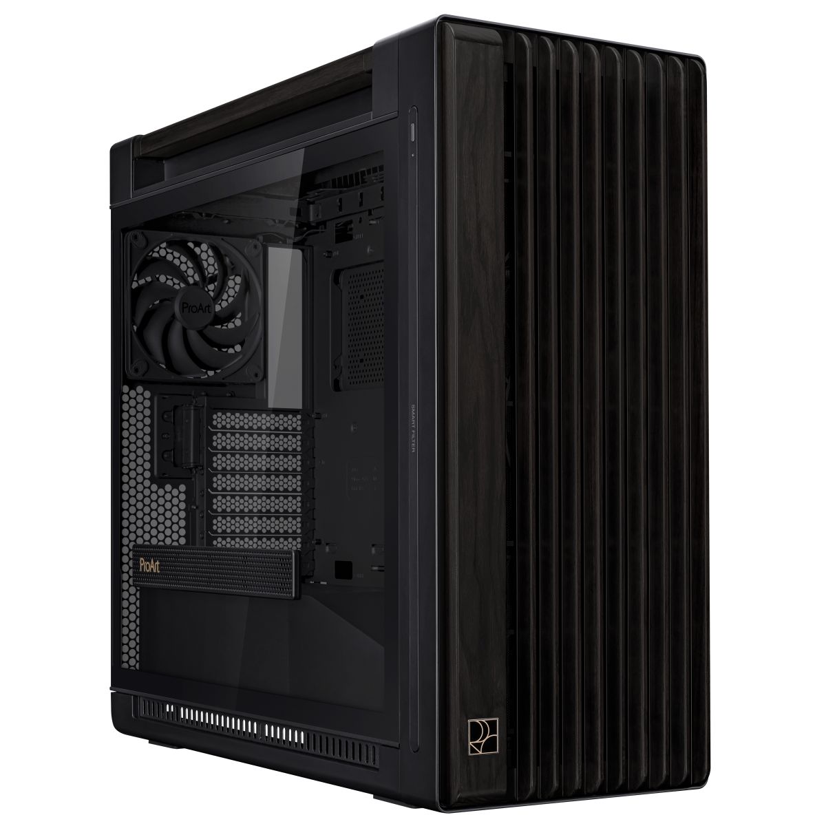 ASUS CASE PROART PA602 WOOD TG PWM BLACK