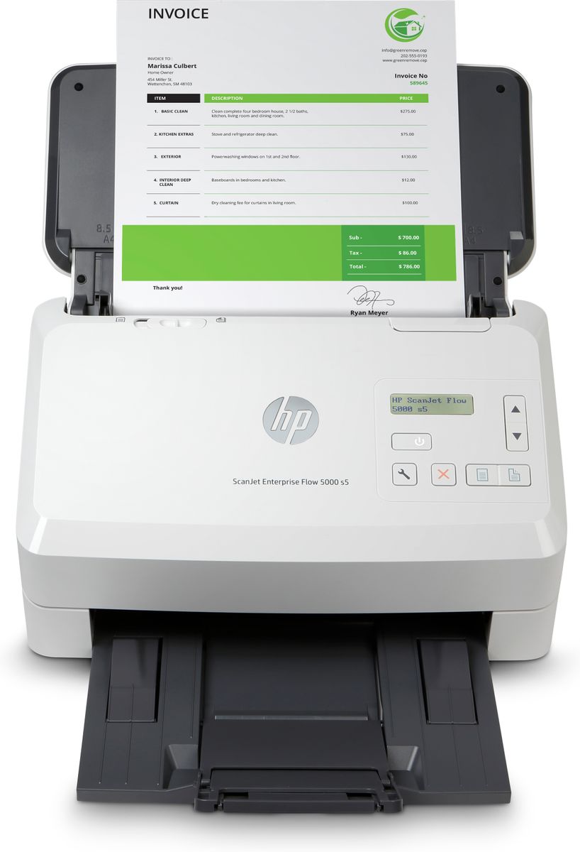 HP SCANJET ENT FLOW5000S5 600 USB ADF FR 65PPM 1YW