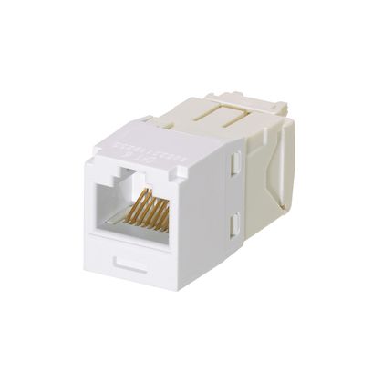 MINICOM MODULE RJ45 CAT.6 UTP OFF WHITE